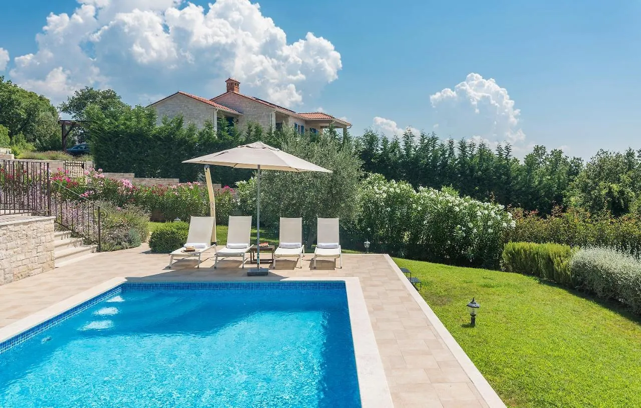 Villa Sterpazzi - Near Porec With Sea View, Private Jacuzzi, Sauna And Pool Višnjan Κροατία