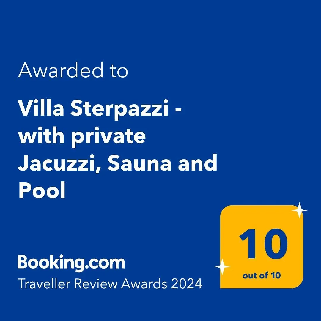Villa Sterpazzi - Near Porec With Sea View, Private Jacuzzi, Sauna And Pool Višnjan