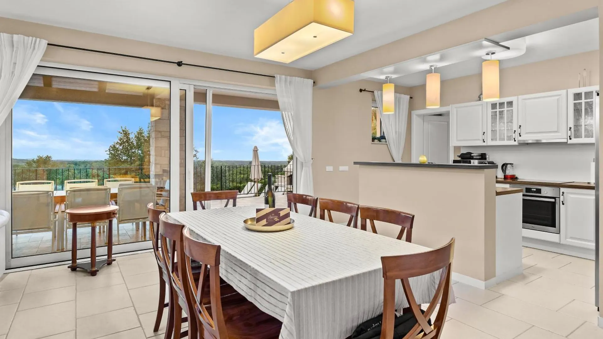 Villa Sterpazzi - Near Porec With Sea View, Private Jacuzzi, Sauna And Pool Višnjan 0*,