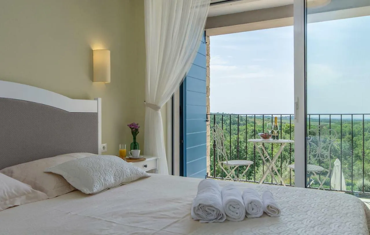 Villa Sterpazzi - Near Porec With Sea View, Private Jacuzzi, Sauna And Pool Visnjan Croatia